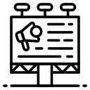 Research informed messaging icon